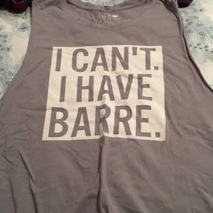 Barre tank